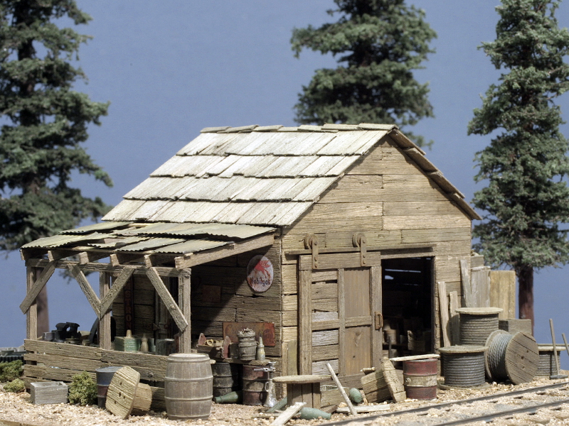 SierraWest Scale Models O Scale Rigging Shed